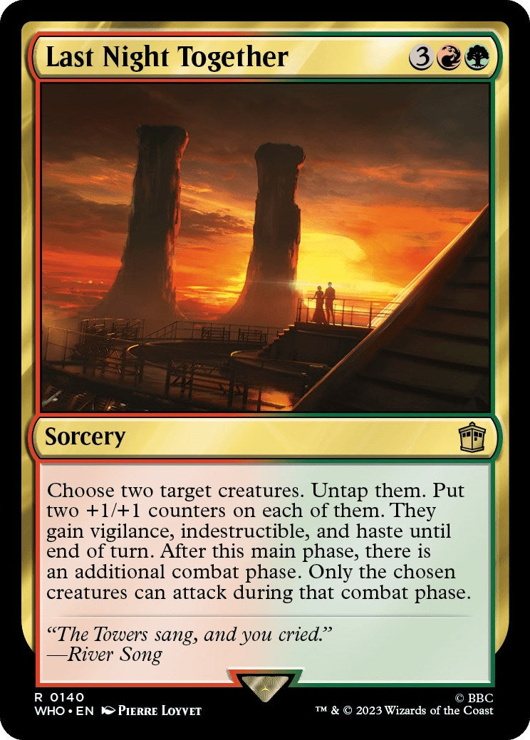 Last Night Together [WHO - 140]