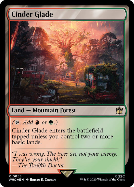 Cinder Glade (Surge Foil) [WHO - 853]