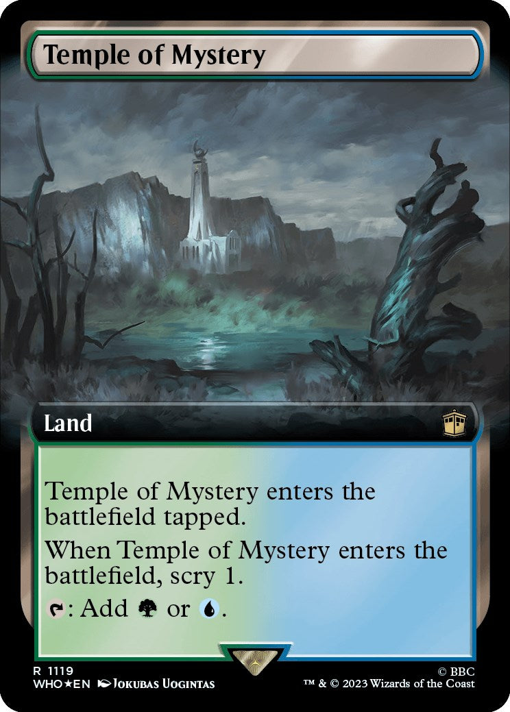 Temple of Mystery (Extended Art) (Surge Foil) [WHO - 1119]