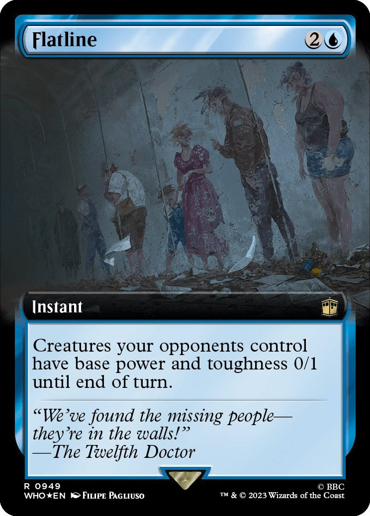 Flatline (Extended Art) (Surge Foil)