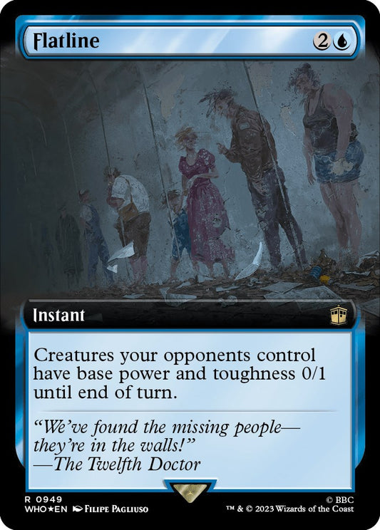 Flatline (Extended Art) (Surge Foil)