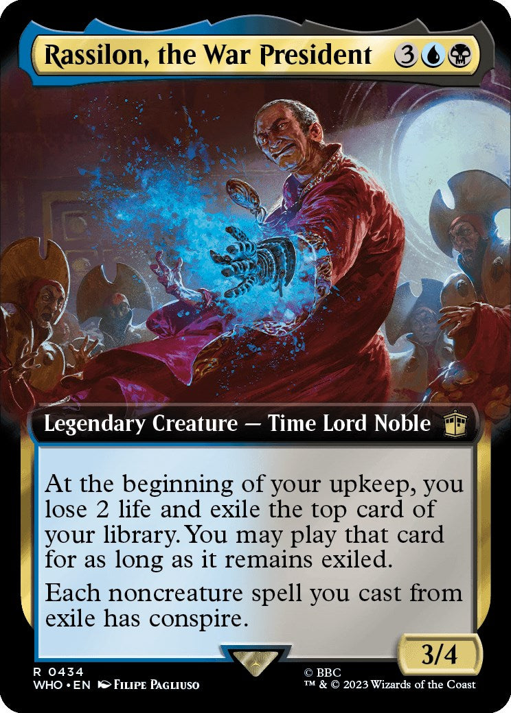 Rassilon, the War President (Extended Art)