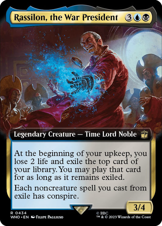 Rassilon, the War President (Extended Art)