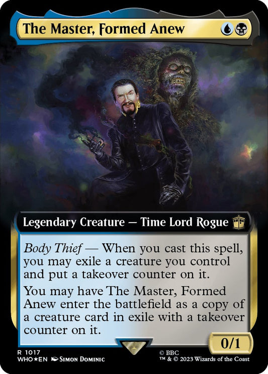 The Master, Formed Anew (Extended Art) (Surge Foil) [WHO - 1017]