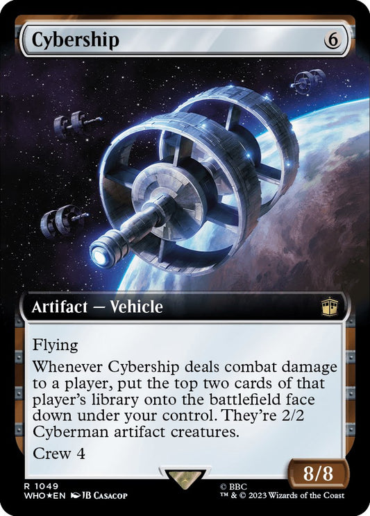 Cybership (Extended Art) (Surge Foil) [WHO - 1049]