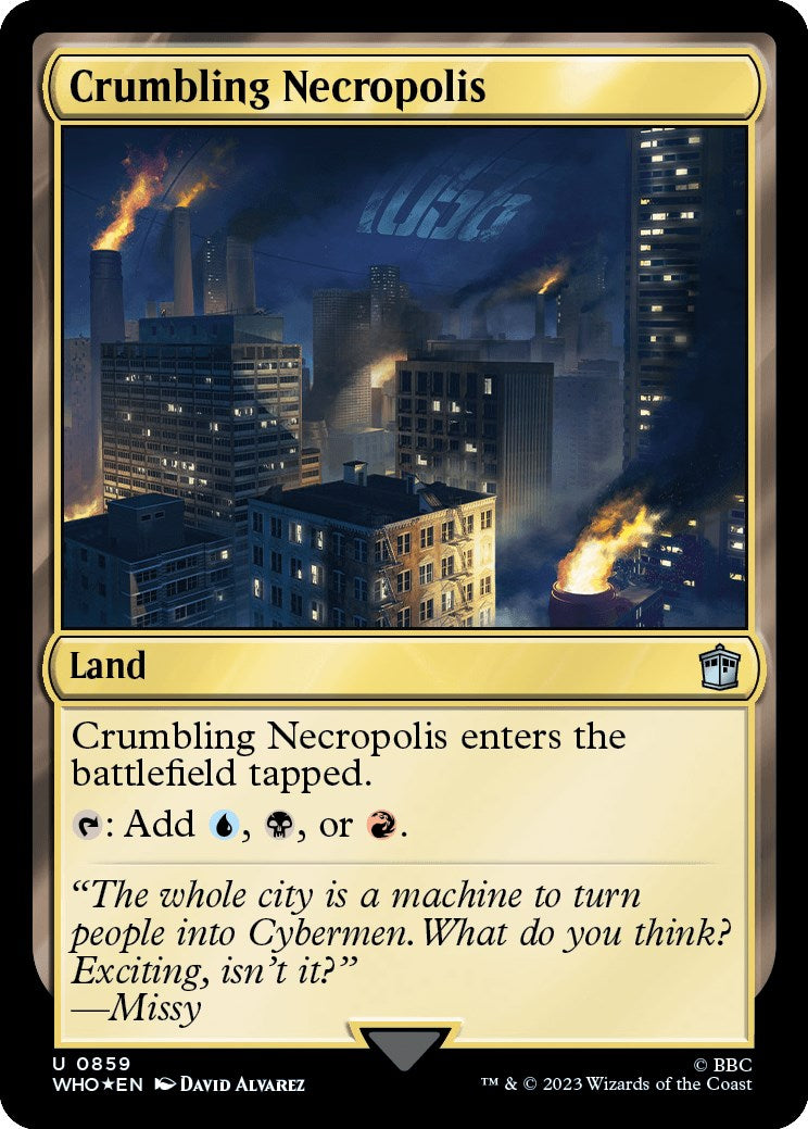 Crumbling Necropolis (Surge Foil) [WHO - 859]