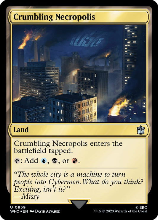 Crumbling Necropolis (Surge Foil) [WHO - 859]