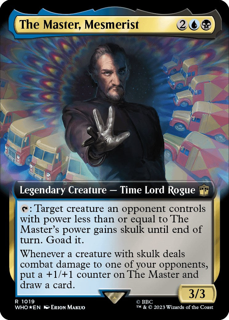 The Master, Mesmerist (Extended Art) (Surge Foil)