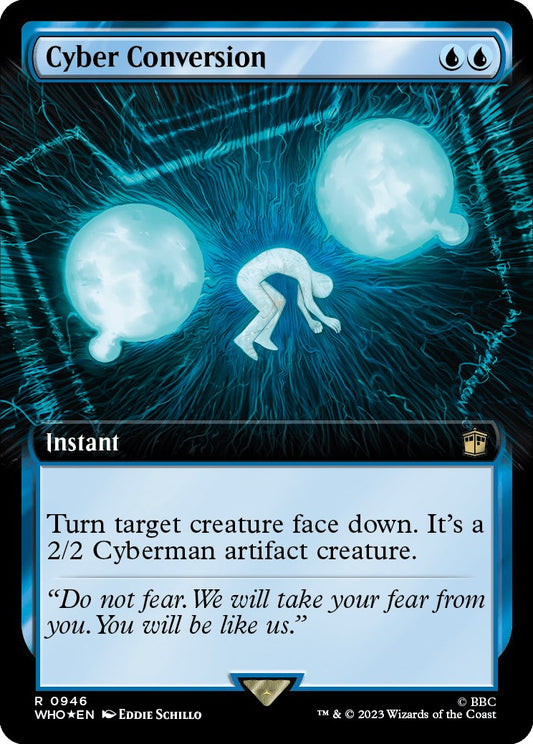 Cyber Conversion (Extended Art) (Surge Foil) [WHO - 946]