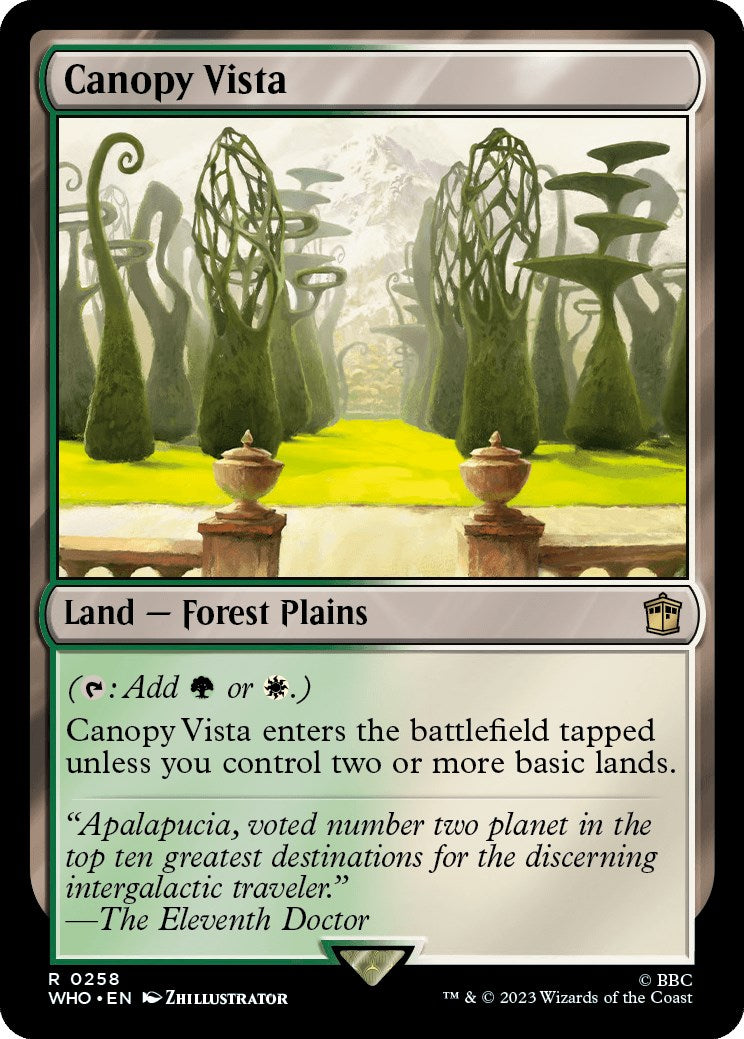 Canopy Vista [WHO - 258]