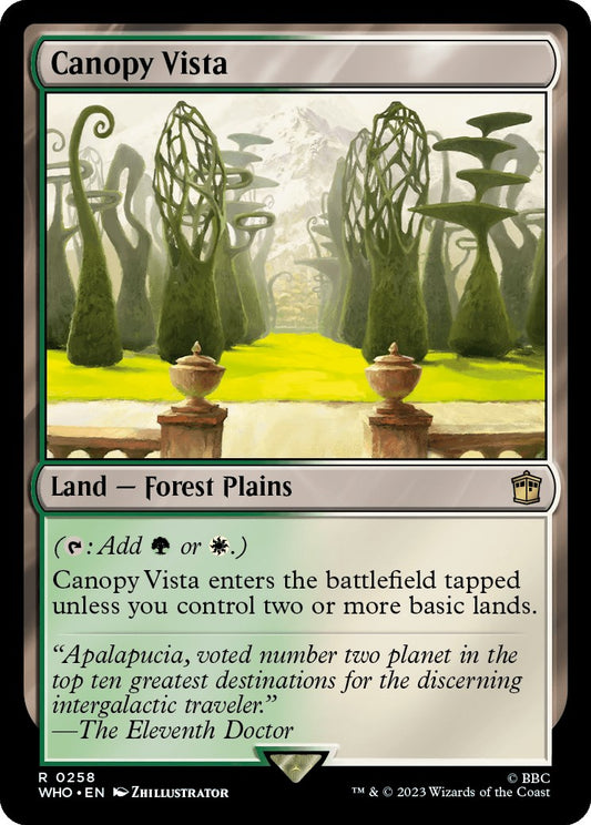 Canopy Vista [WHO - 258]