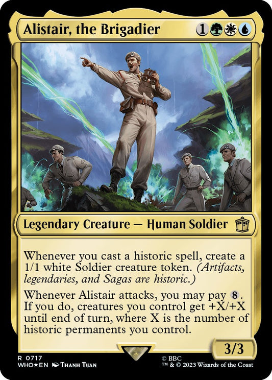 Alistair, the Brigadier (Surge Foil)