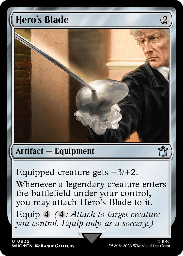Hero's Blade (Surge Foil) [WHO - 832]