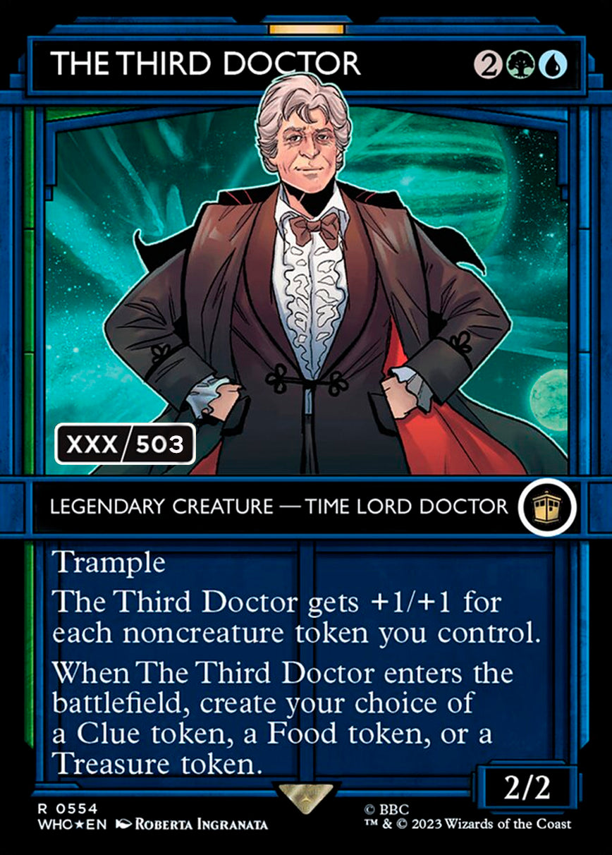 The Third Doctor (Serial Numbered)