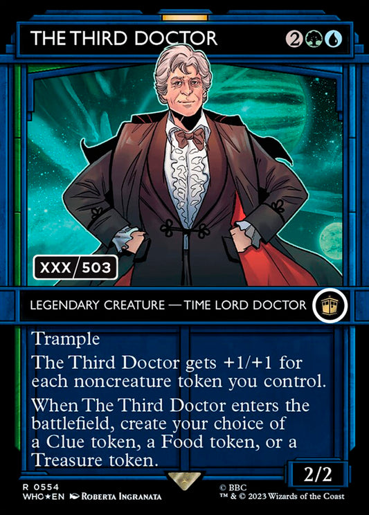 The Third Doctor (Serial Numbered)