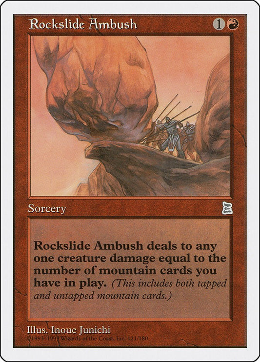 Rockslide Ambush