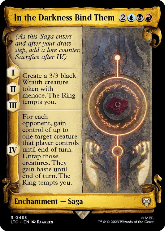In the Darkness Bind Them (Showcase Scrolls) [LTC - 465]