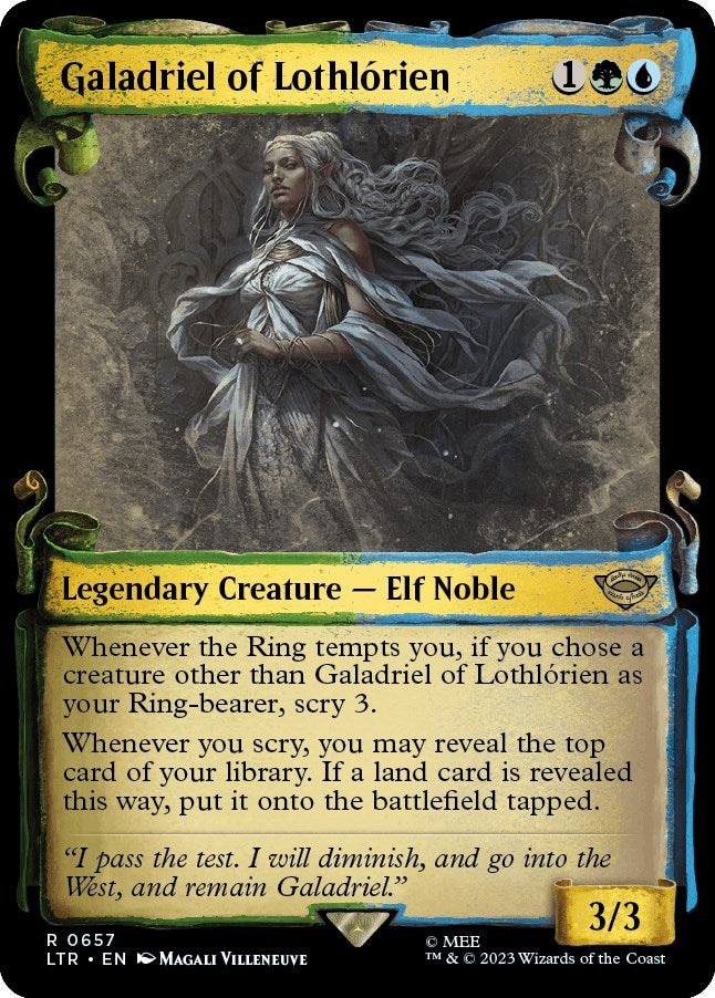 Galadriel of Lothlorien (Showcase Scrolls) [LTR - 657]