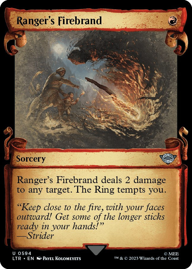 Ranger's Firebrand (Showcase Scrolls) [LTR - 594]