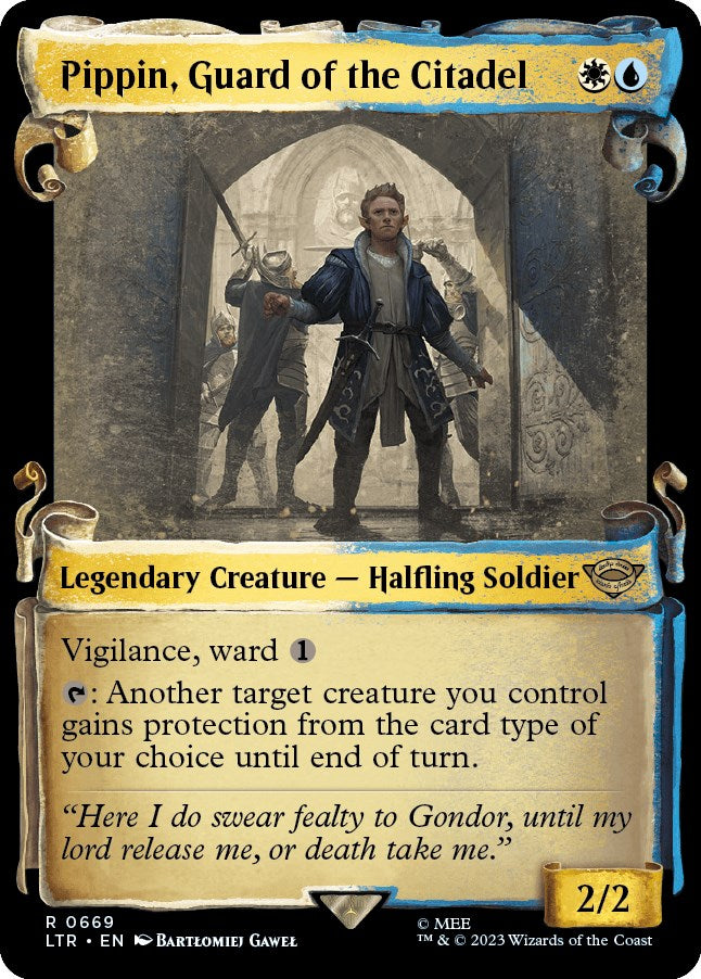 Pippin, Guard of the Citadel (Showcase Scrolls) [LTR - 669]