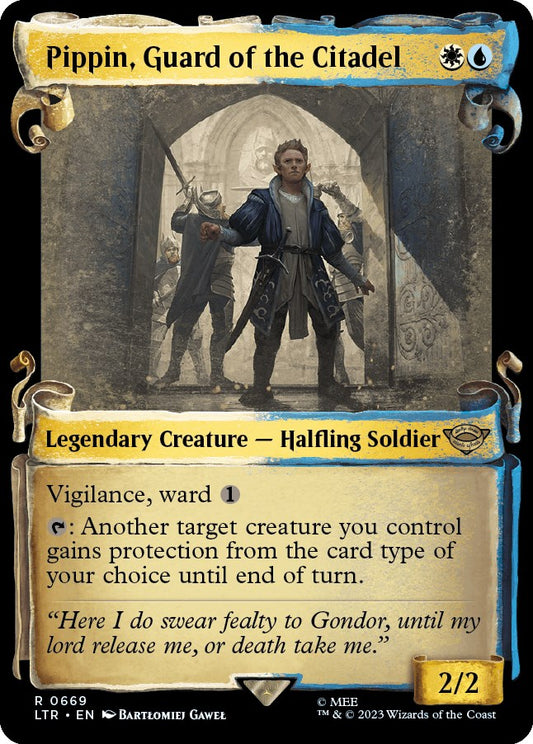 Pippin, Guard of the Citadel (Showcase Scrolls) [LTR - 669]