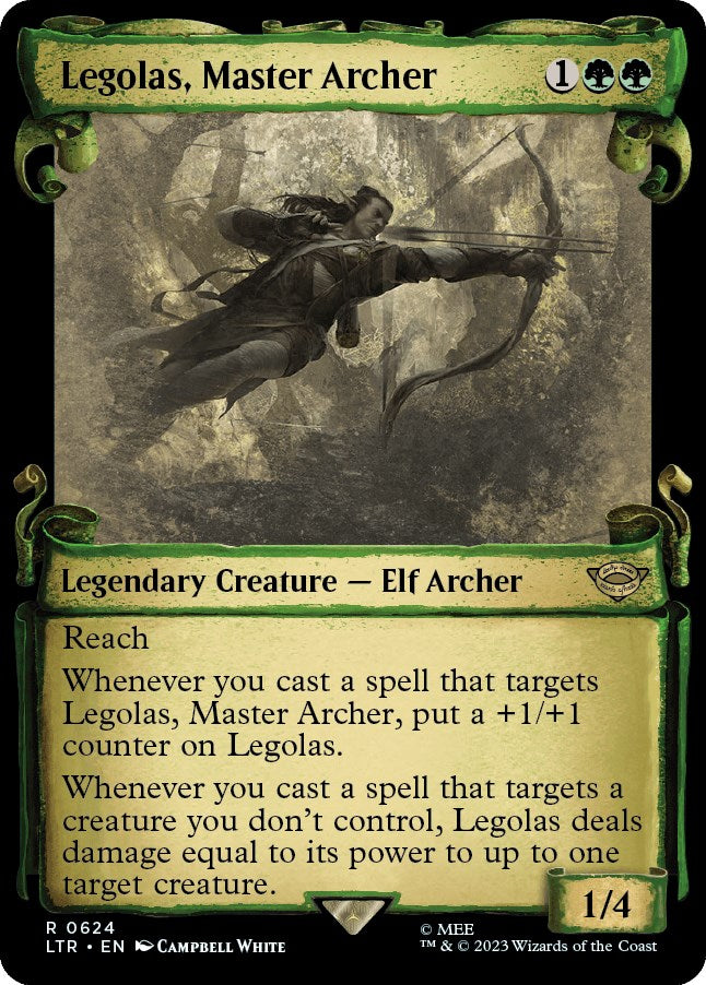 Legolas, Master Archer (Showcase Scrolls) [LTR - 624]
