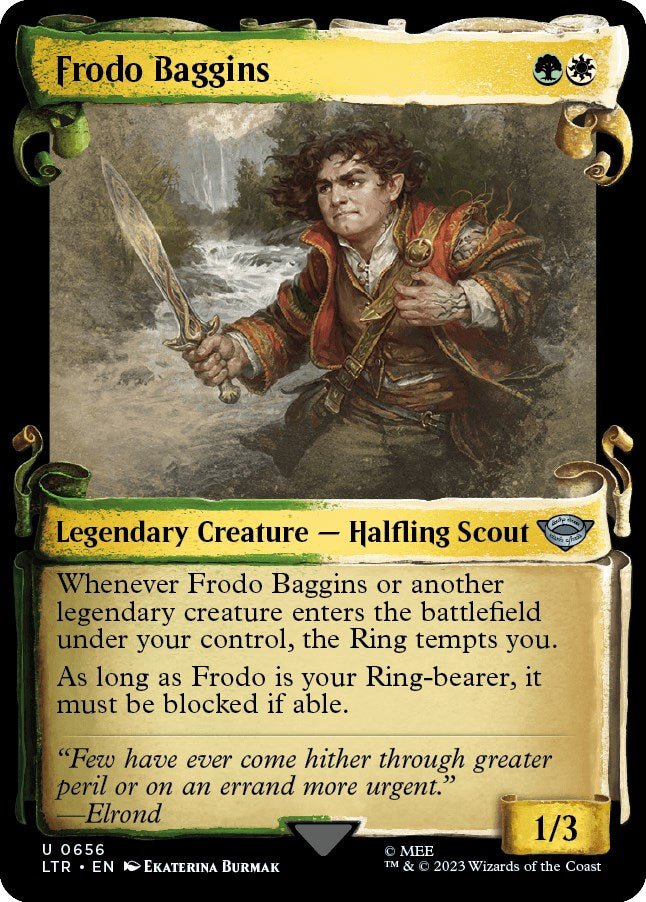 Frodo Baggins (Showcase Scrolls) [LTR - 656]