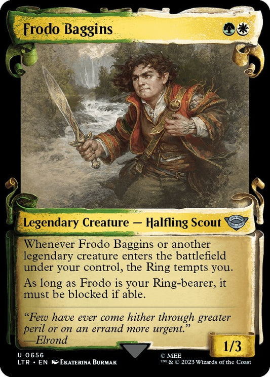 Frodo Baggins (Showcase Scrolls) [LTR - 656]