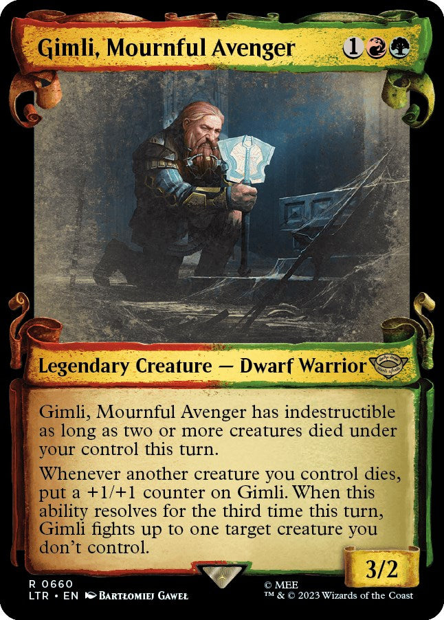 Gimli, Mournful Avenger (Showcase Scrolls)