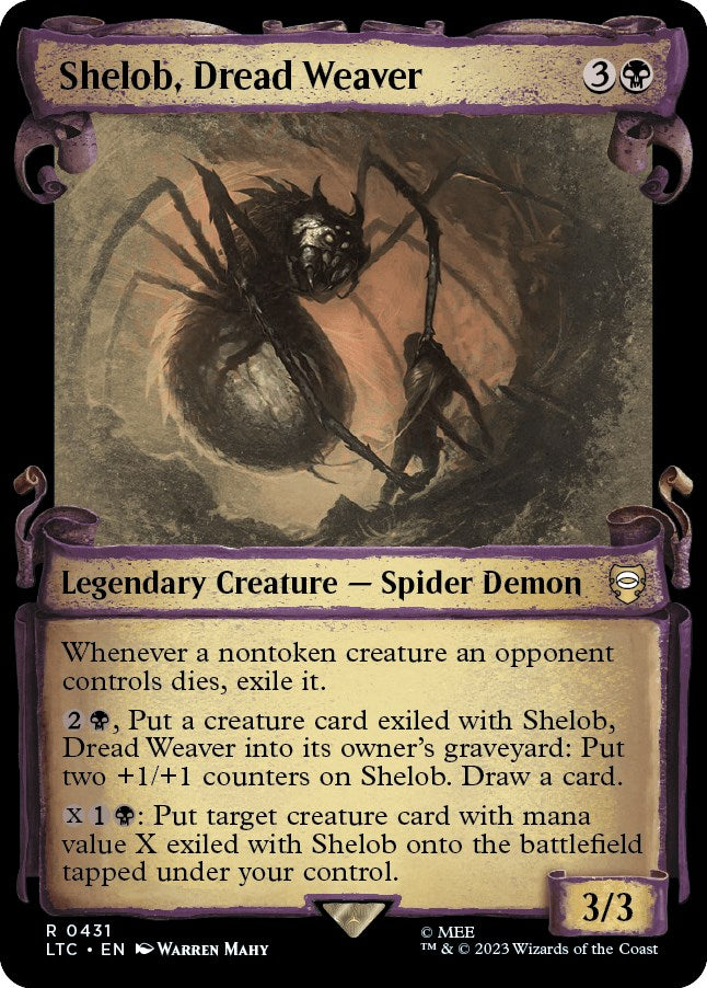 Shelob, Dread Weaver (Showcase Scrolls) [LTC - 431]