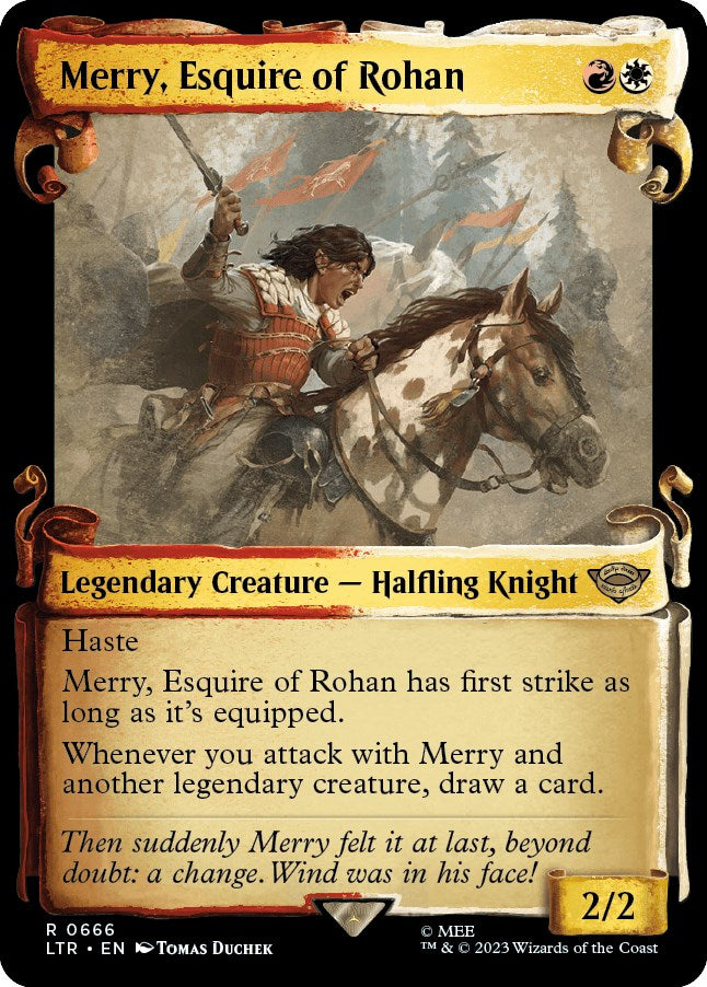 Merry, Esquire of Rohan (Showcase Scrolls) [LTR - 666]