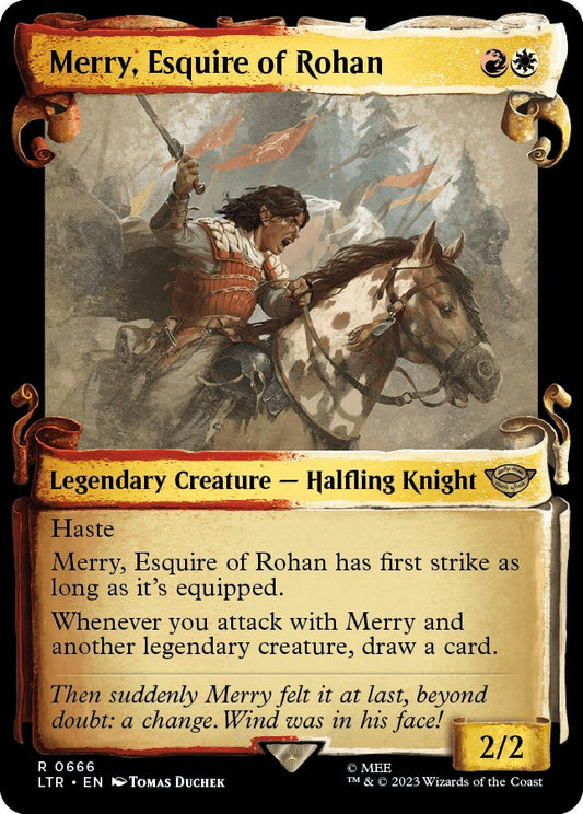 Merry, Esquire of Rohan (Showcase Scrolls) [LTR - 666]