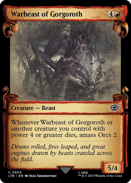 Warbeast of Gorgoroth (Showcase Scrolls)