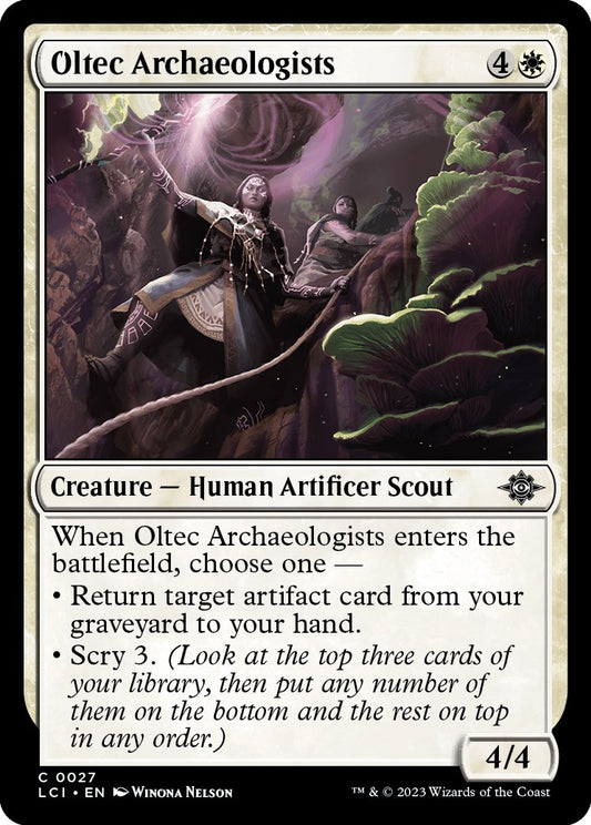 Oltec Archaeologists