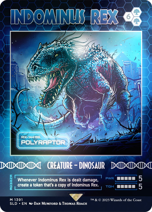Indominus Rex - Polyraptor (Rainbow Foil)