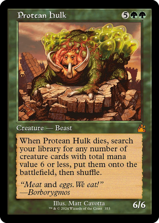 Protean Hulk (Retro Frame)