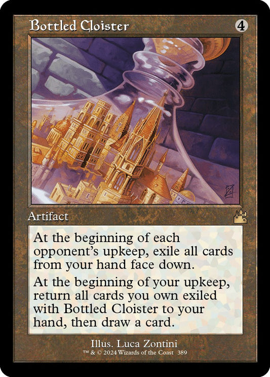 Bottled Cloister (Retro Frame)