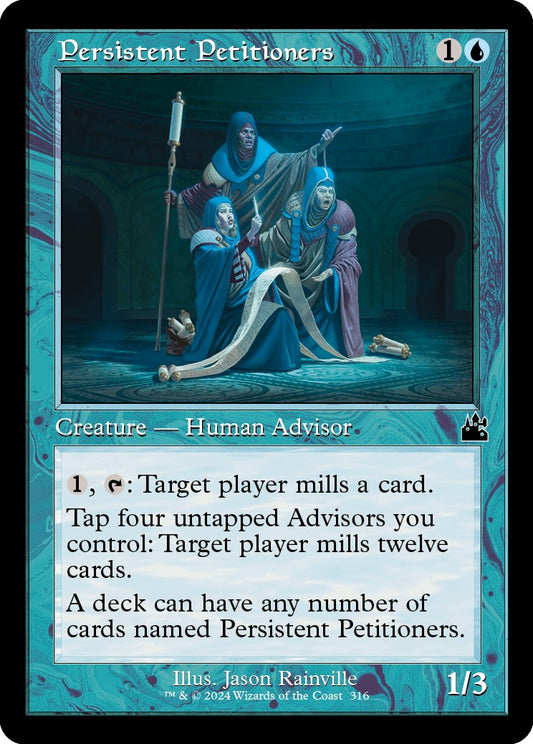 Persistent Petitioners (Retro Frame) [RVR - 316]