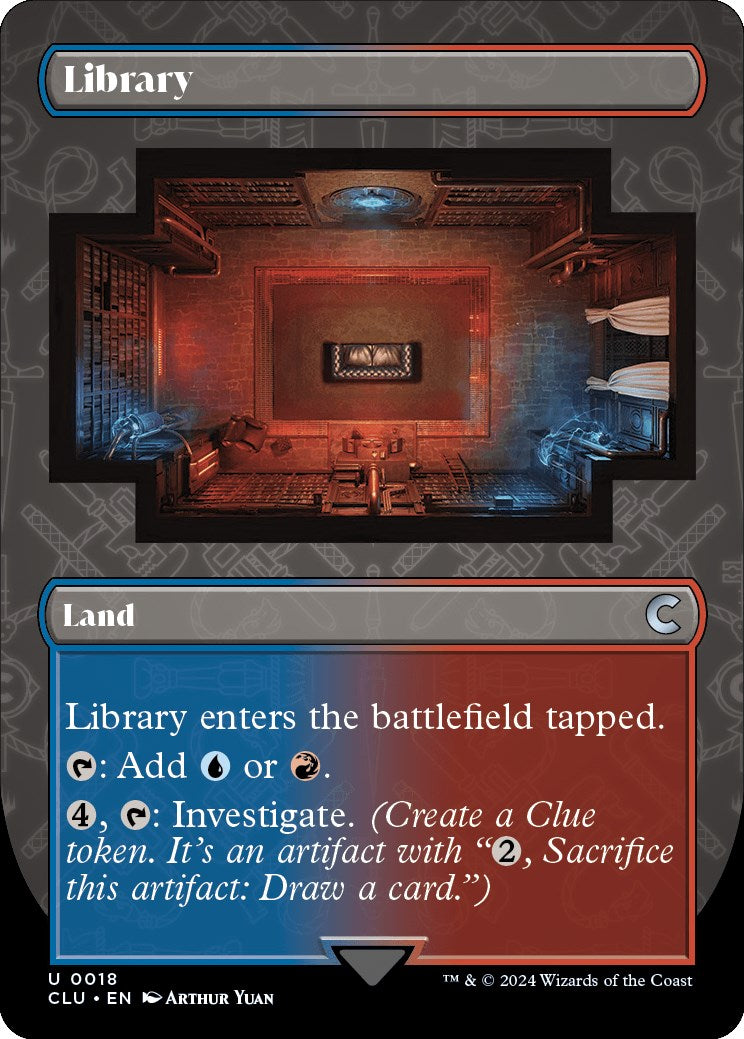 Library (Borderless) [CLU - 18]
