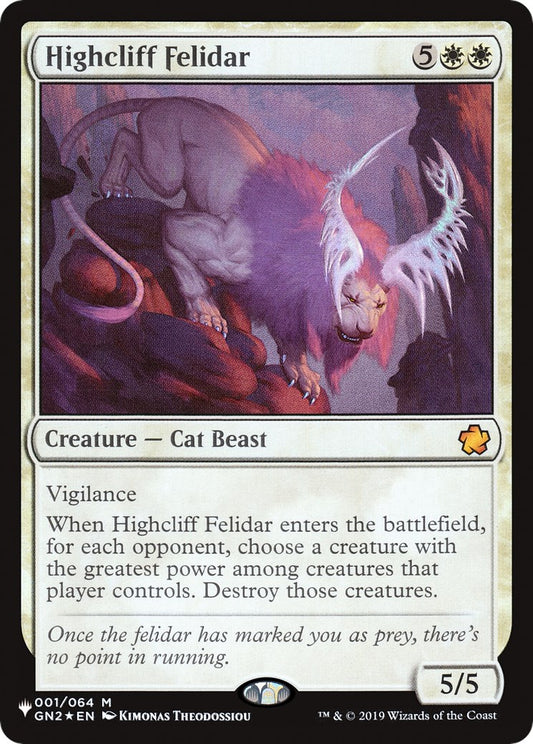 Highcliff Felidar [LIST - 001/064]