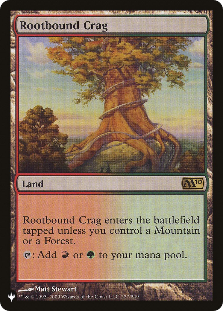 Rootbound Crag [LIST - 227/249]
