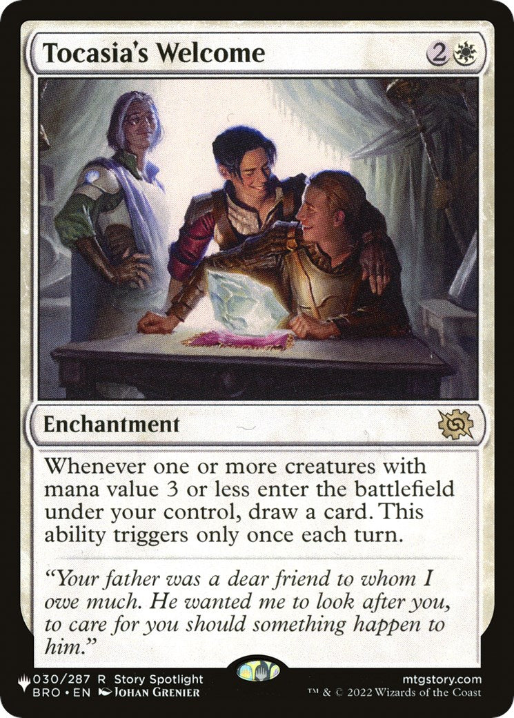 Tocasia's Welcome [LIST - 030/012]