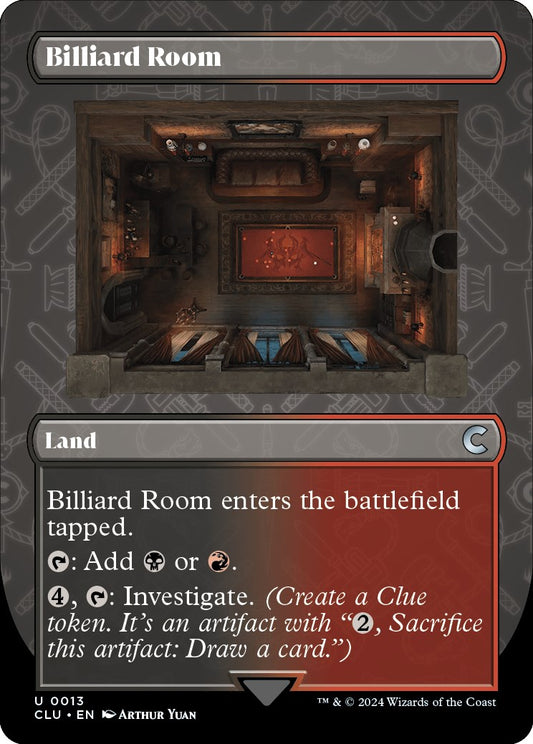Billiard Room (Borderless) [CLU - 13]
