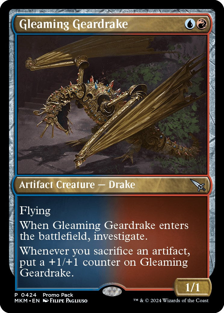 Gleaming Geardrake