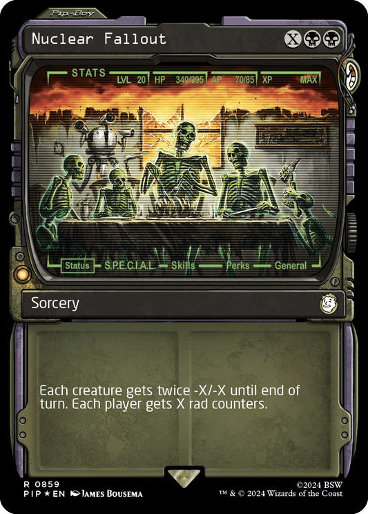 Nuclear Fallout (Showcase) (Surge Foil)