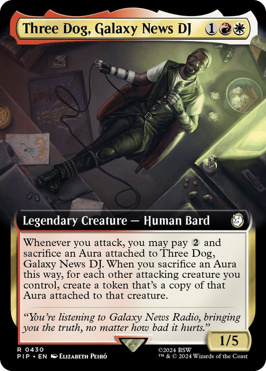 Three Dog, Galaxy News DJ (Extended Art) [PIP - 430]