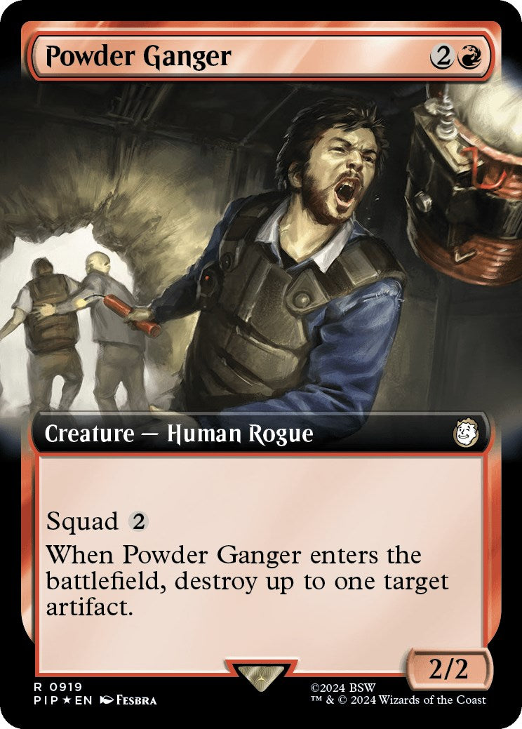 Powder Ganger (Extended Art) (Surge Foil)