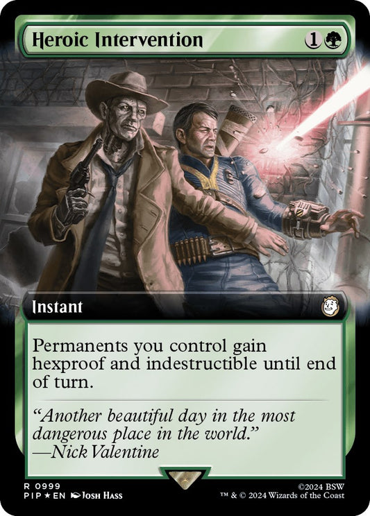 Heroic Intervention (Extended Art) (Surge Foil) [PIP - 999]