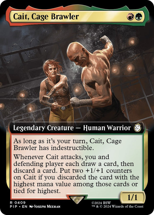 Cait, Cage Brawler (Extended Art) [PIP - 409]