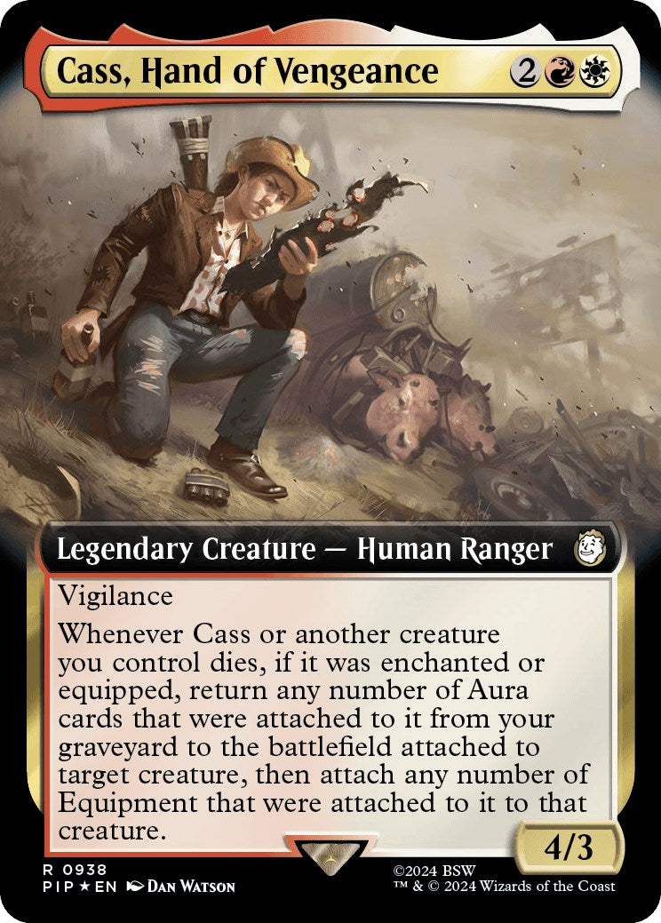 Cass, Hand of Vengeance (Extended Art) (Surge Foil)